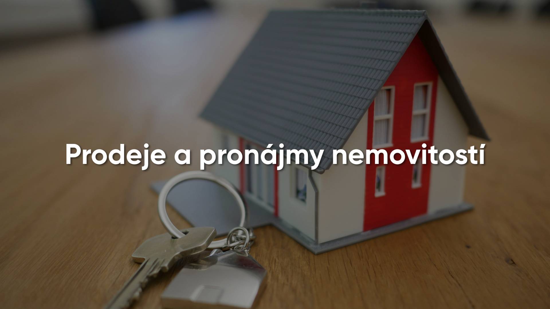 Prodeje a pronájmy